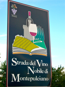 Montepulciano wine route