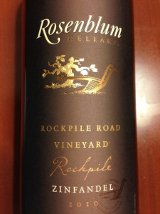 Rosenblum's Rockpile Zin