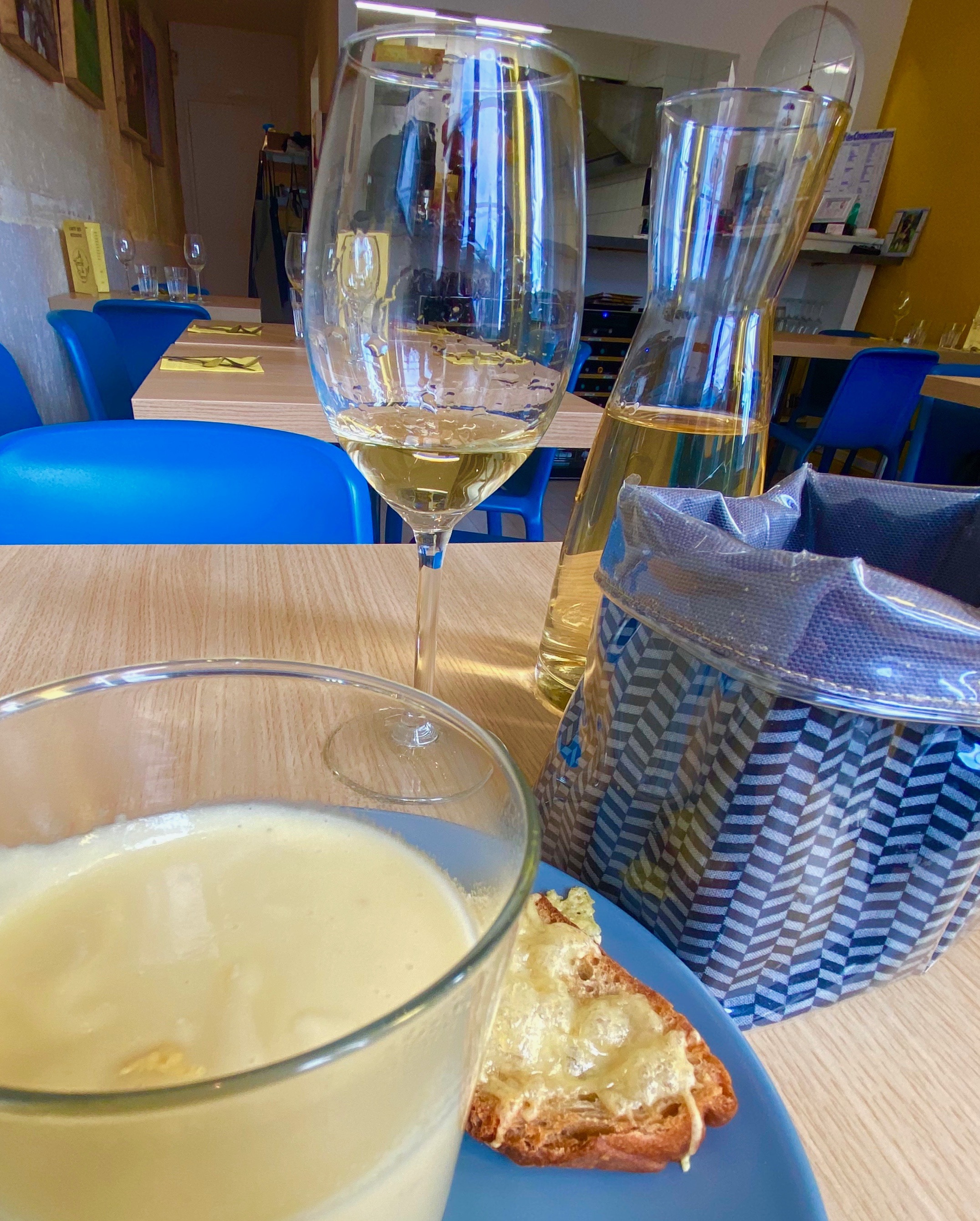 Potato-Parsnip Soup with Bordeaux White Wine