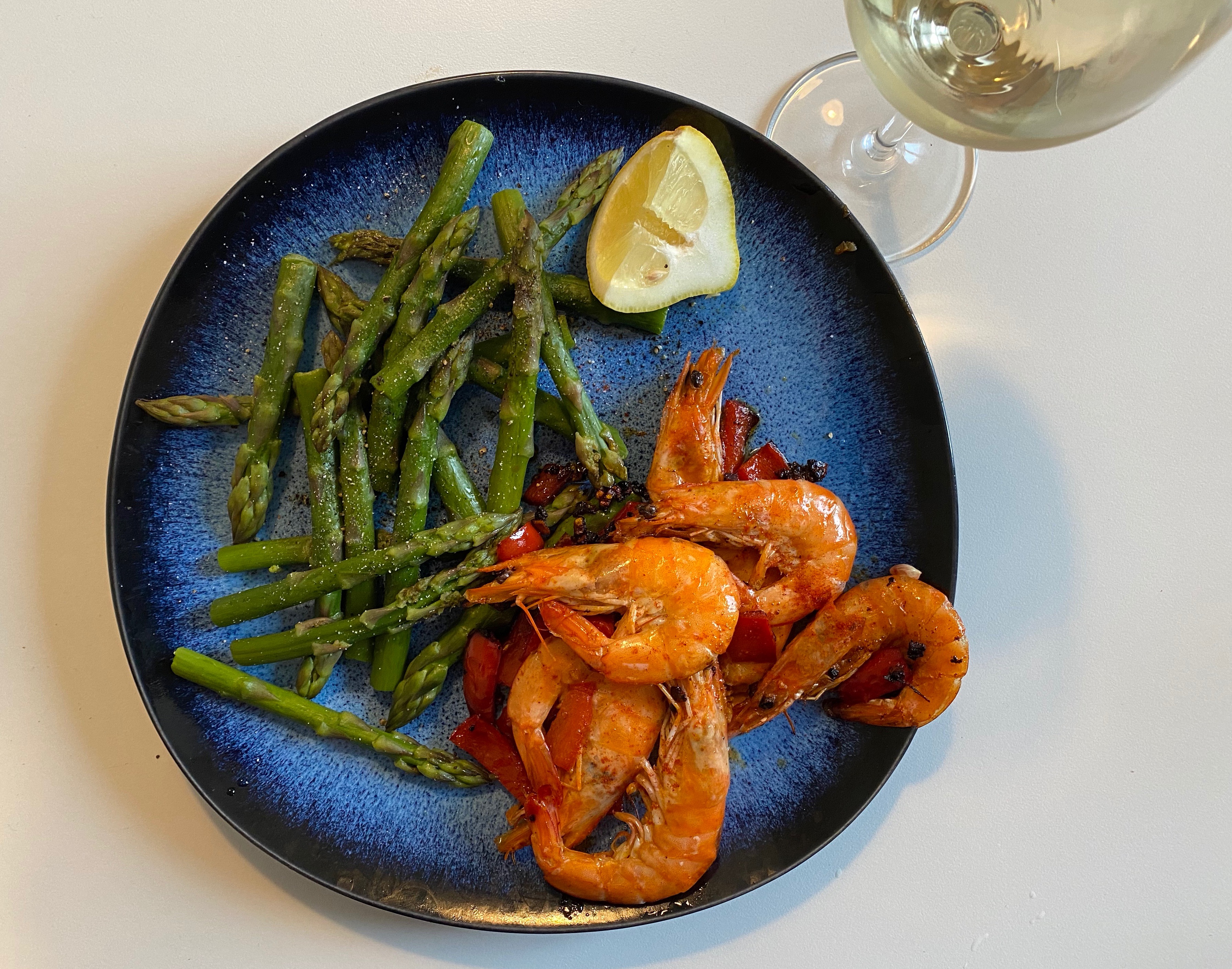 Crevettes, Frangipane & Rosé Wine