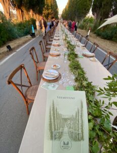 Two Dinners: For 1,000 in Italy, and at a Woodland Mill In France